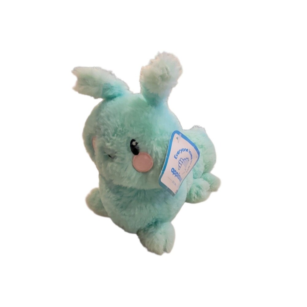 NWT Applause Mint Green Caterpillar Plush Stuffed Animal